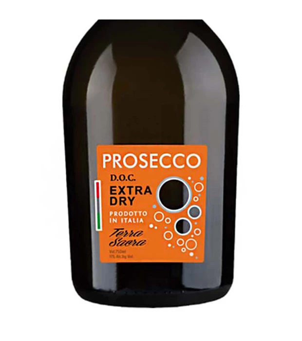 Вино ігристе Terra Sacra Prosecco Extra Dry сухе біле 0,75л 11% купити