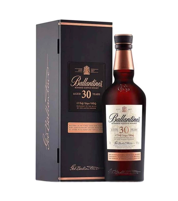 Виски Ballantine's Very Old 30 лет выдержки 0,7л 43% в коробке