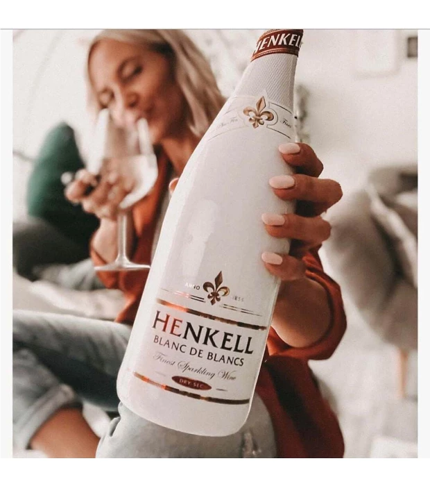 Вино игристое Henkell Blanc de Blancs белое сухое 0,75л 11,5% в Украине