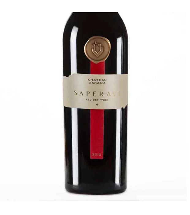 Вино Chateau Askana Саперави красное сухое 0,75л 11-12% купить