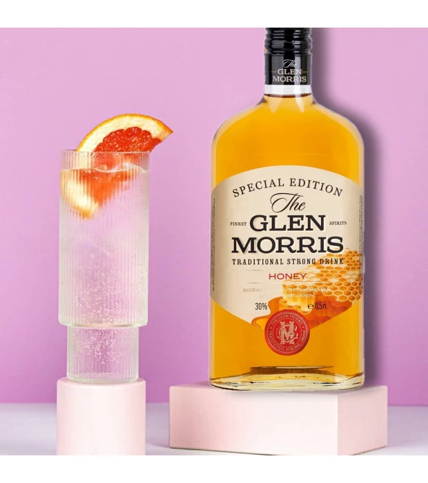 Напиток алкогольный The Glen Morris Honey 0,5л 30% купить
