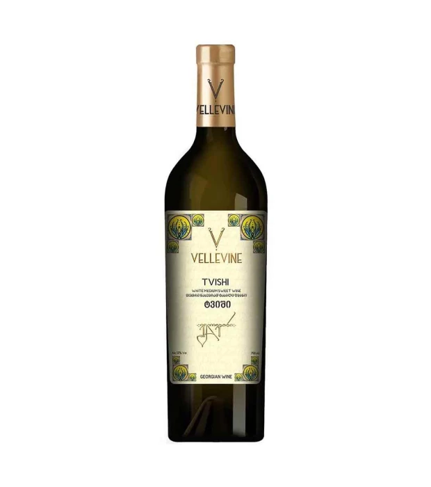 Вино Vellevine Твиши белое полусладкое 0,75л 11-13%