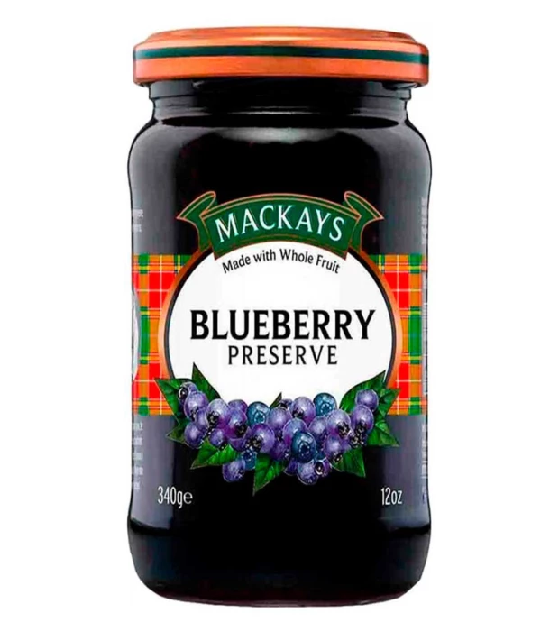 Джем Чорниця Mackays 340 г