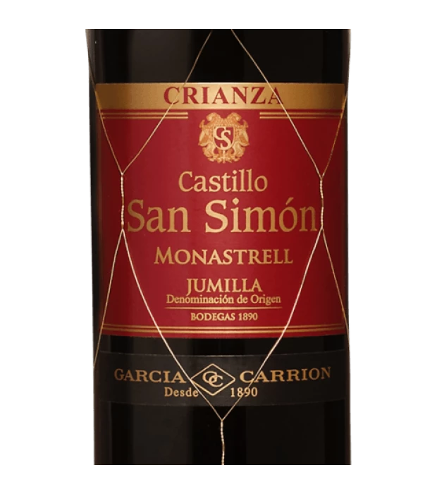 Вино Castillo San Simon Crianza червоне сухе 0,75л 12.5% купити