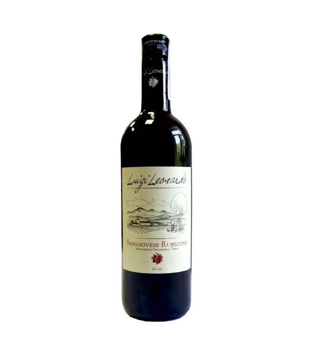 Вино Luigi Leonardo Sangiovese красное сухое 0,75л 12,5%