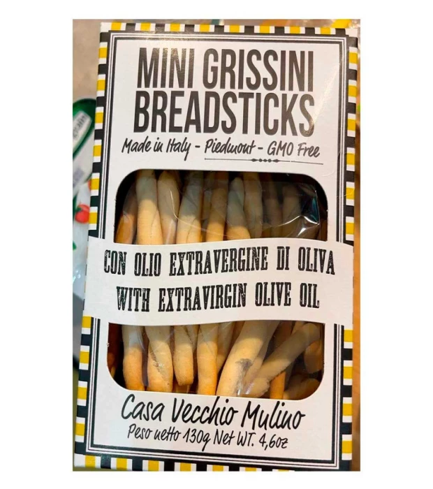 Гриссіні-міні класичні Casa Vecchio Mulino 130 г