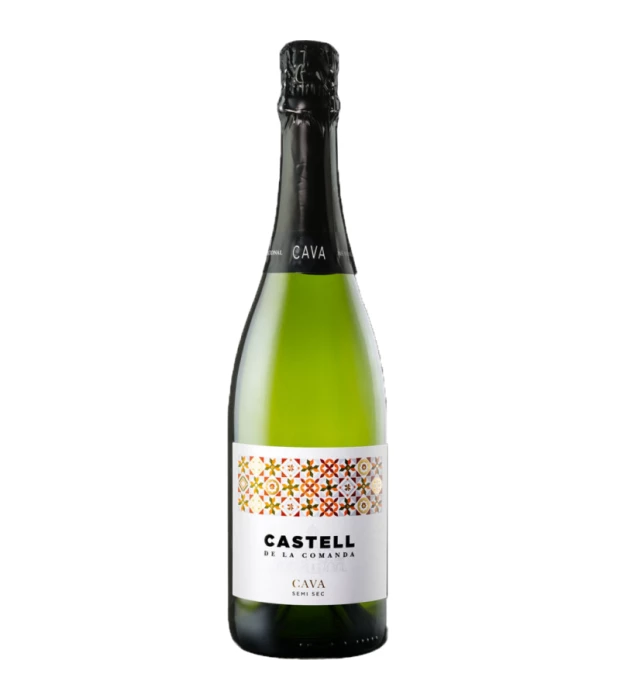 Ігристе вино Castell De La Comanda Cava Semi Sec біле напівсухе 0,75л 11,5%