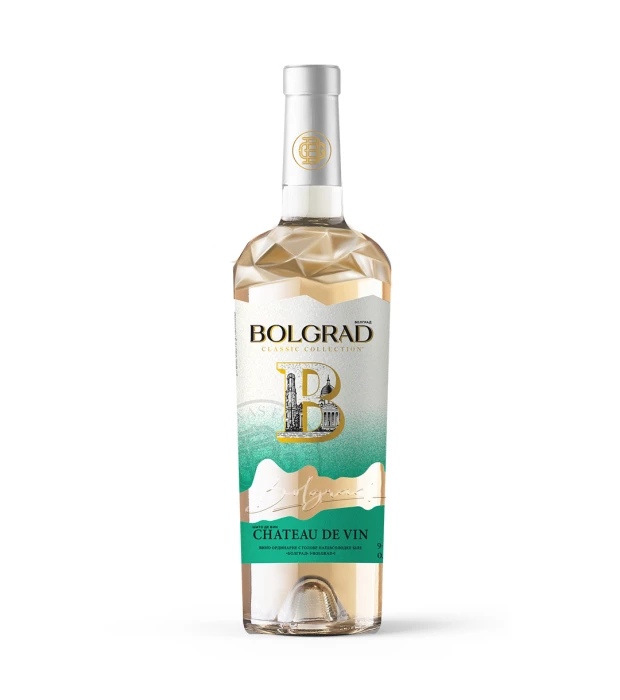 Вино Bolgrad Color Chateau de Vin біле напівсолодке 0,75л 9-13%
