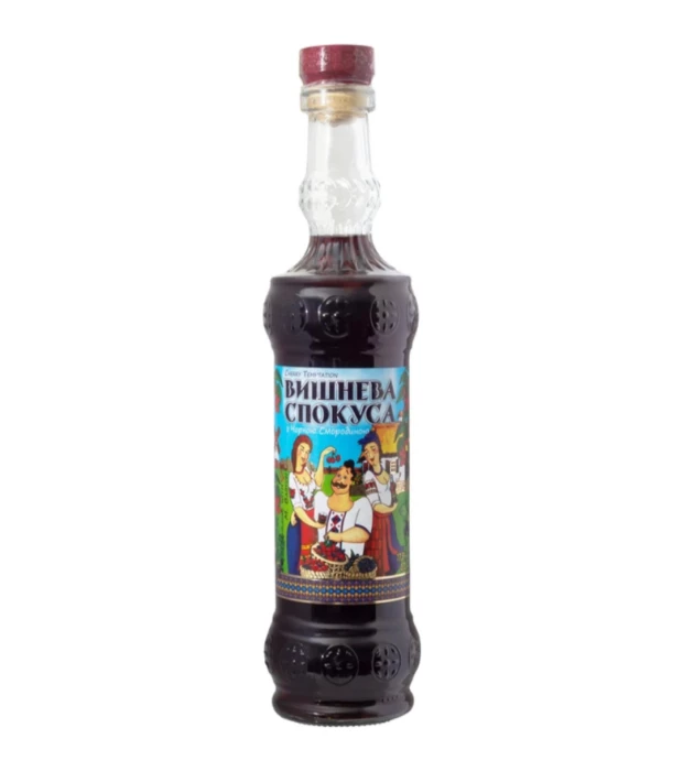 Лікер «Вишнева спокуса» з чорною смородиною 0,7л 17,5%