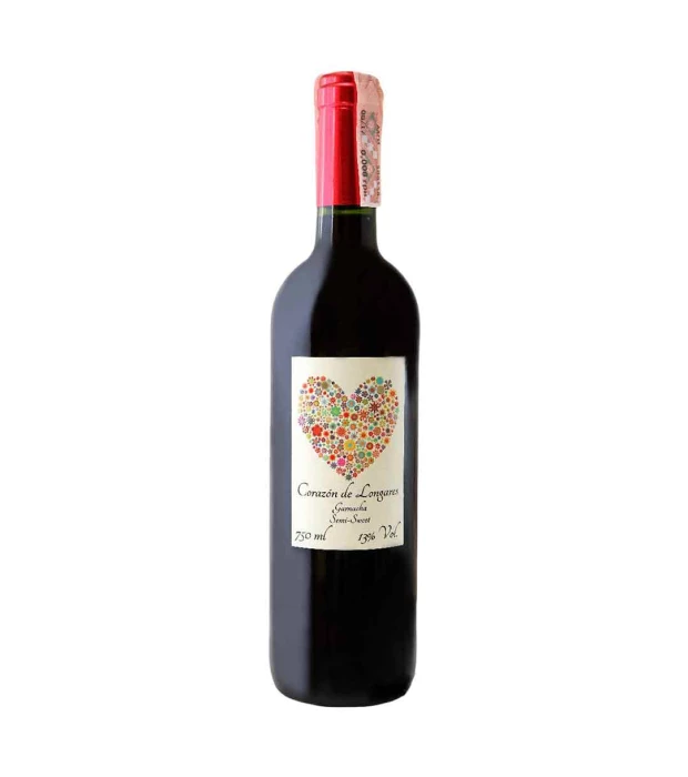 Вино Сorazon de Longares Garnacha Semisweet красное сладкое полусладкое 0,75л 13%