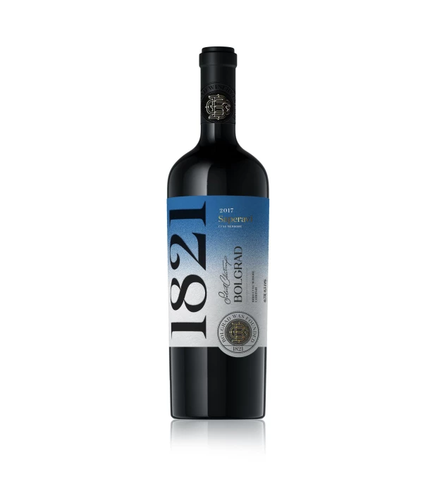Вино Bolgrad Saperavi Select красное сухое 0,75л 13,5-14%