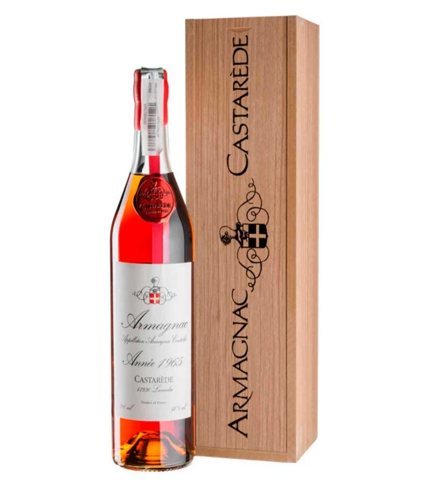 Арманьяк Castarede 1965 деревянная коробка 0,7л 40%