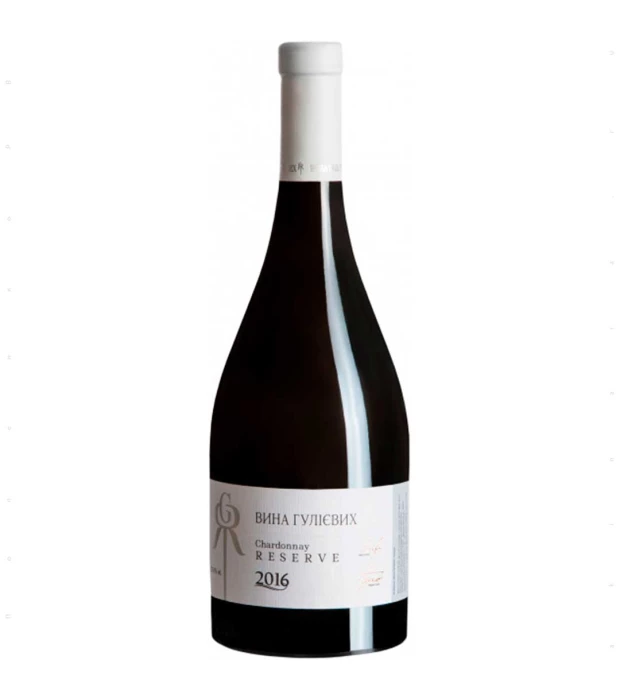 Вино Вина Гулієвих Chardonnay Reserve сухе біле 0,75л 11,4%