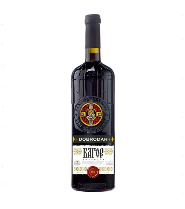 Вино Dobrodar Кагор красное сладкое ординарное крепленое 0,7л 16%