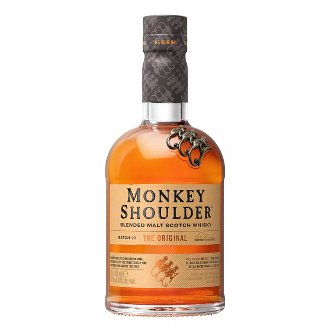 Купити Віскі Monkey Shoulder 0,7 л 40% онлайн в 【інтернет-магазині RUMKA.ONLINE】✅. Оригінальна продукція бренду. Гарантія якості ⭐️. Вигідна ціна та ✈️ Швидка доставка по всіх містах України.