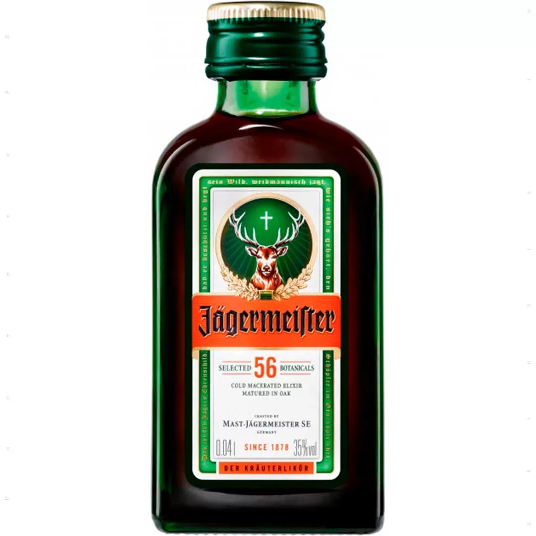 Купить Ликер  Jägermeister 0,04л 35% онлайн в 【интернет-магазине RUMKA.ONLINE】✅. Оригинальная продукция бренда. Гарантия качества ⭐️. Выгодная цена и ✈️ Быстрая доставка по всем городам Украины.