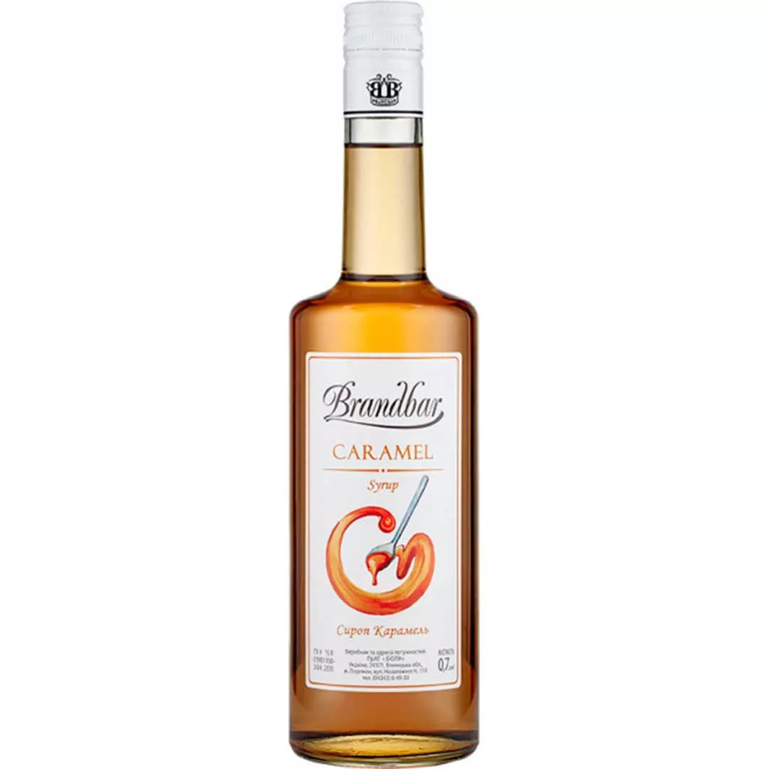 Купити Сироп Brandbar Caramel Карамель 0,7л ПЕТ онлайн в 【інтернет-магазині RUMKA.ONLINE】✅. Оригінальна продукція бренду. Гарантія якості ⭐️. Вигідна ціна та ✈️ Швидка доставка по всіх містах України.