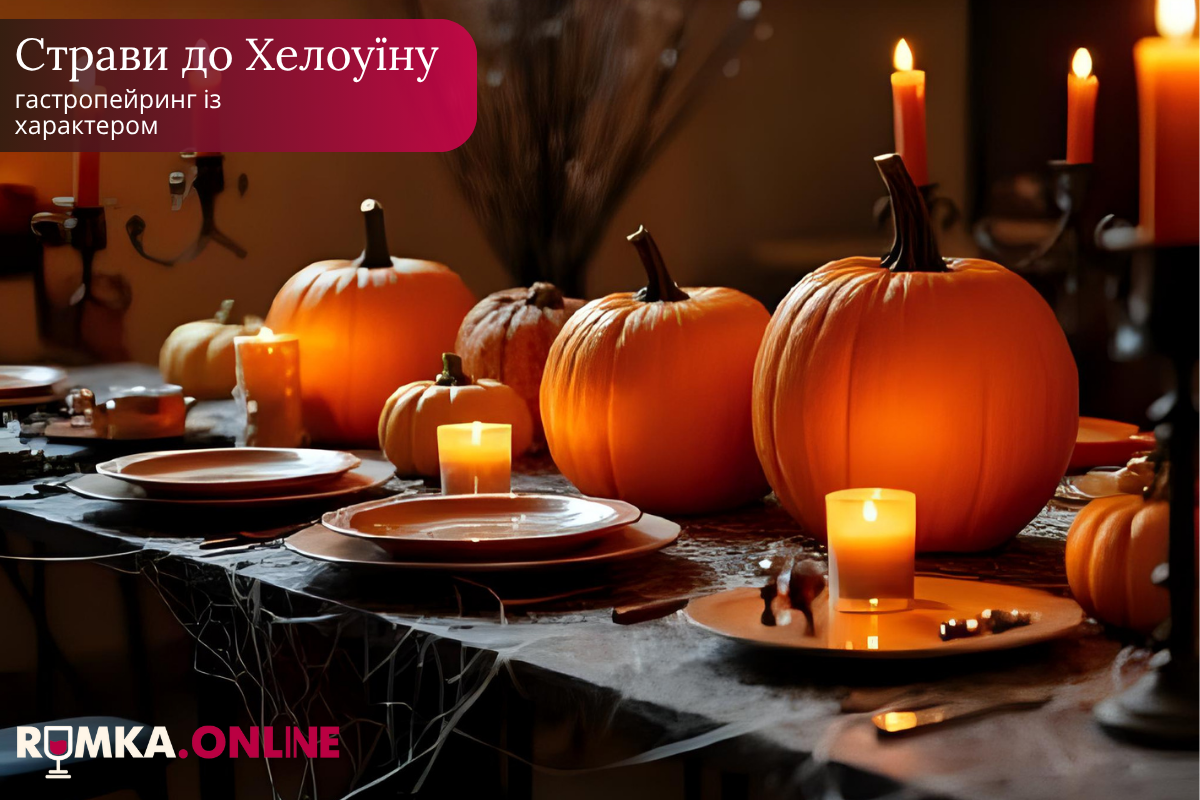 Страви до Хелоуїну: гастропейринг із характером
