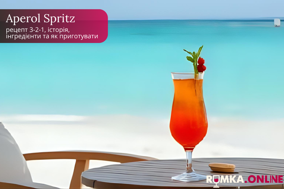 Aperol Spritz: рецепт 3-2-1, історія, інгредієнти та як приготувати