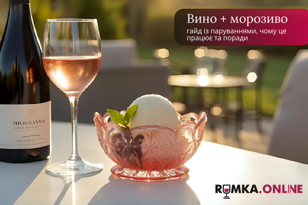 Вино + морозиво: гайд із паруваннями, чому це працює та поради