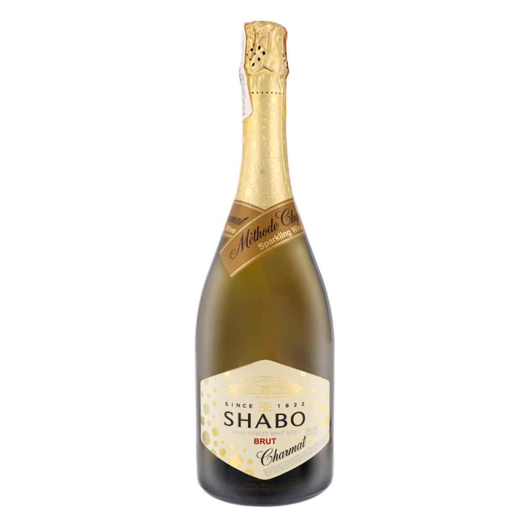 Вино ігристе Shabo біле брют 0,75л 10,5-13,5%