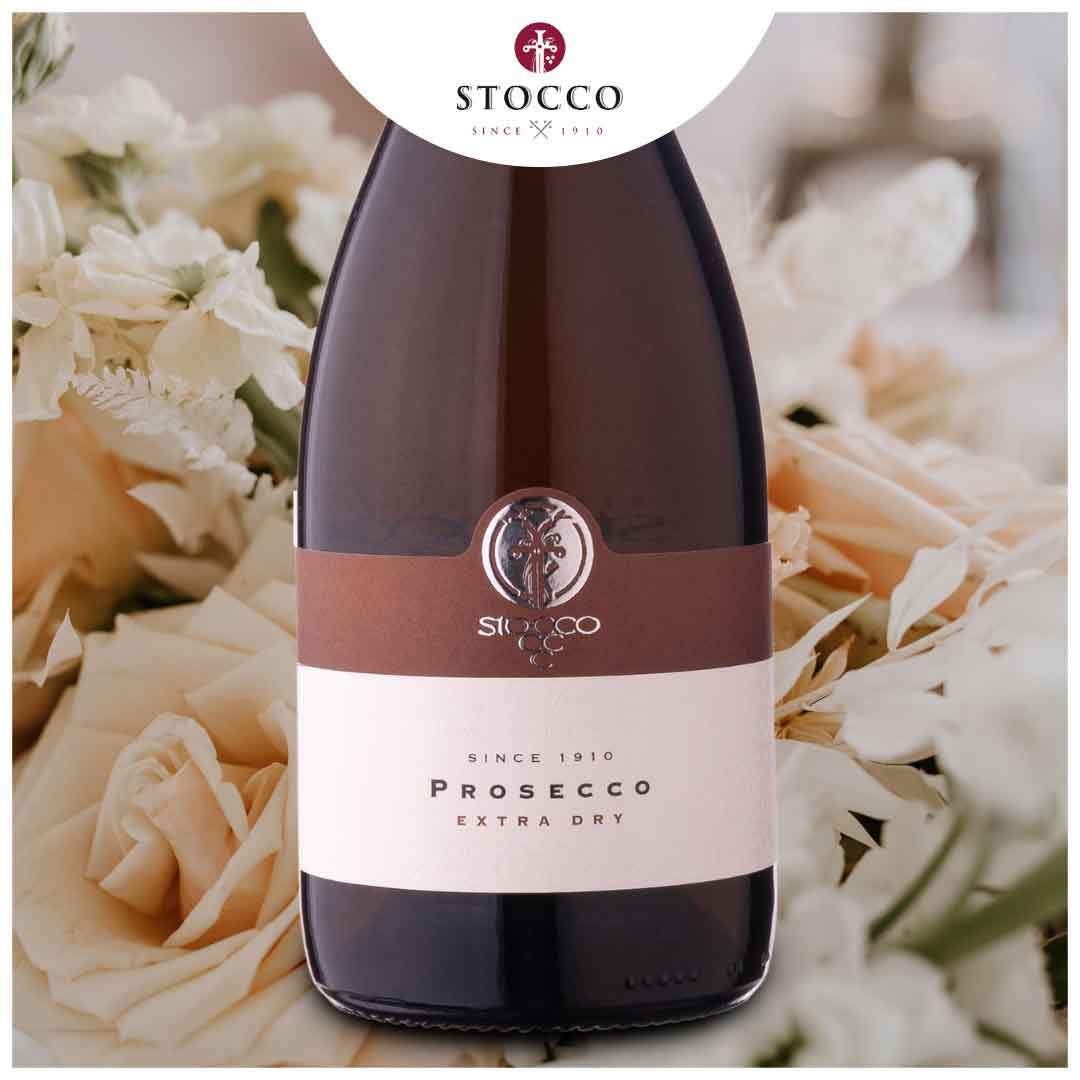 Вино игристое Stocco Prosecco DOC Extra Dry белое экстра-сухое 0,75л 11,5% купить