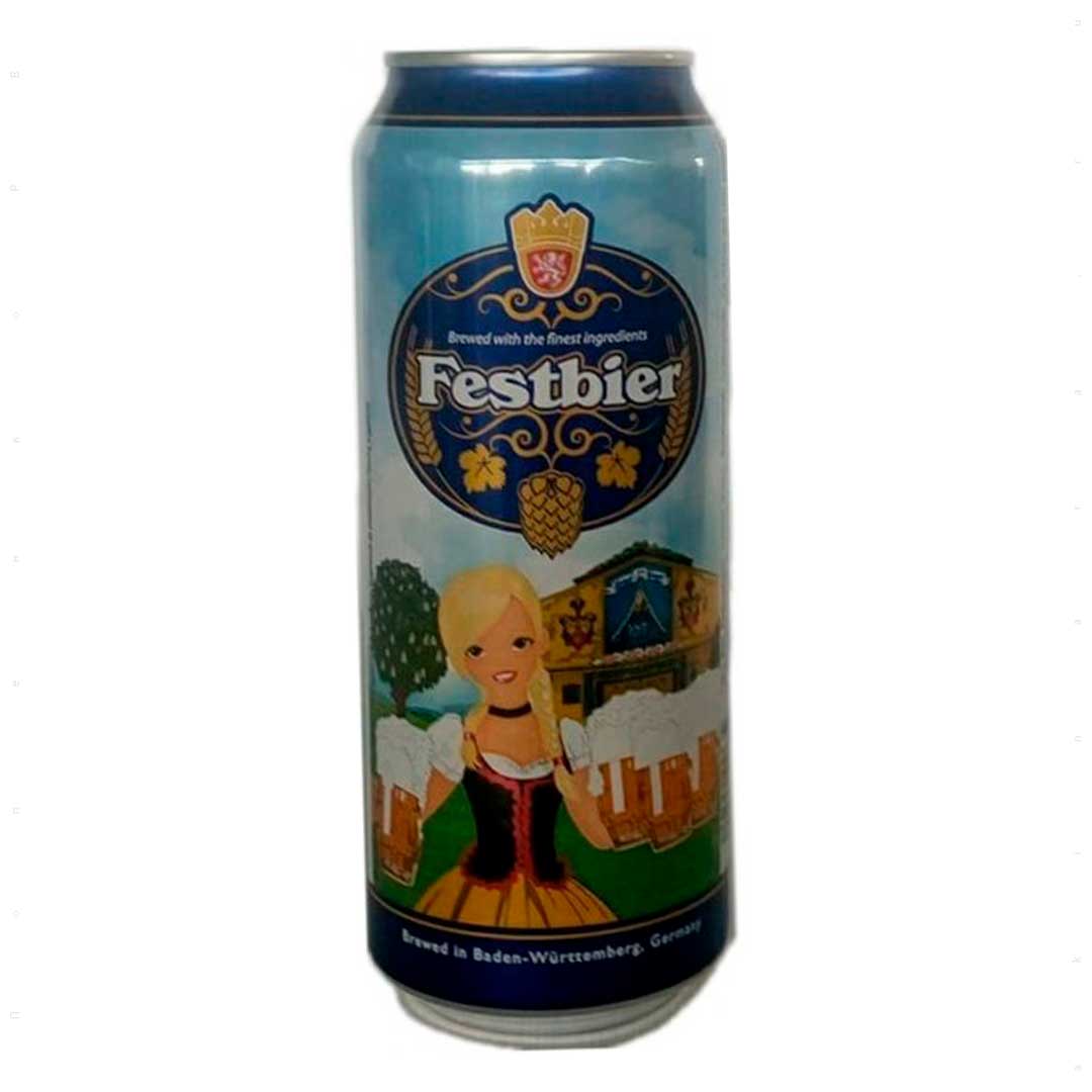Пиво Alpenfest Festbier світле фільтроване 0,5 л 5,5%