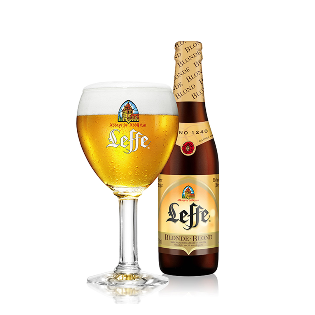 Пиво Leffe Blonde 0,33л 6,4% купить
