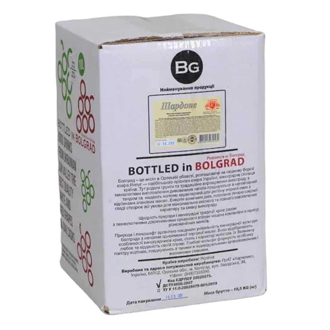Напиток винный Болград Малина красный полусладкий 10л 9-12%