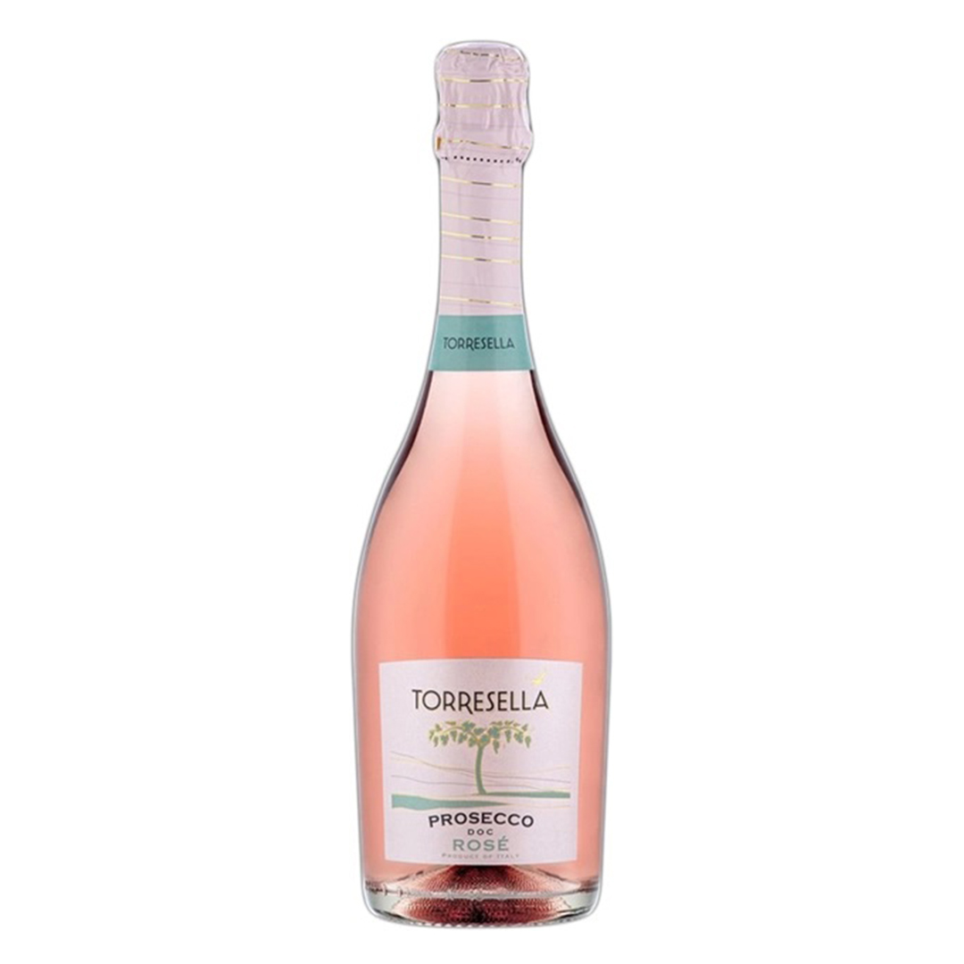 Вино игристое Torresella Prosecco Rose Brut D.O.C. розовое брют 0,75л 11,5%