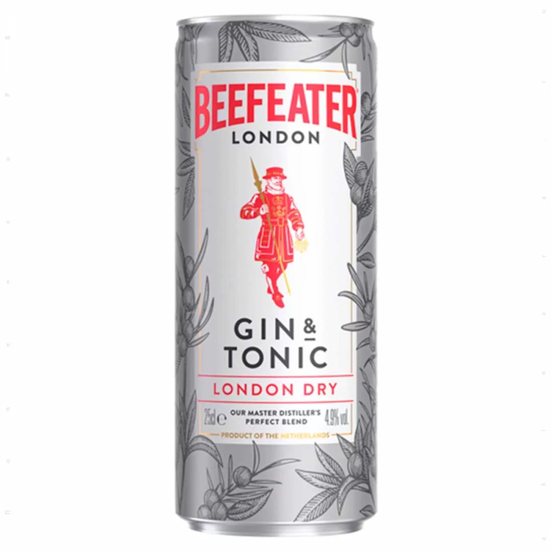 Напій слабоалкогольний Beefeater Gin & Tonic London Dry 0,25л 4,9%