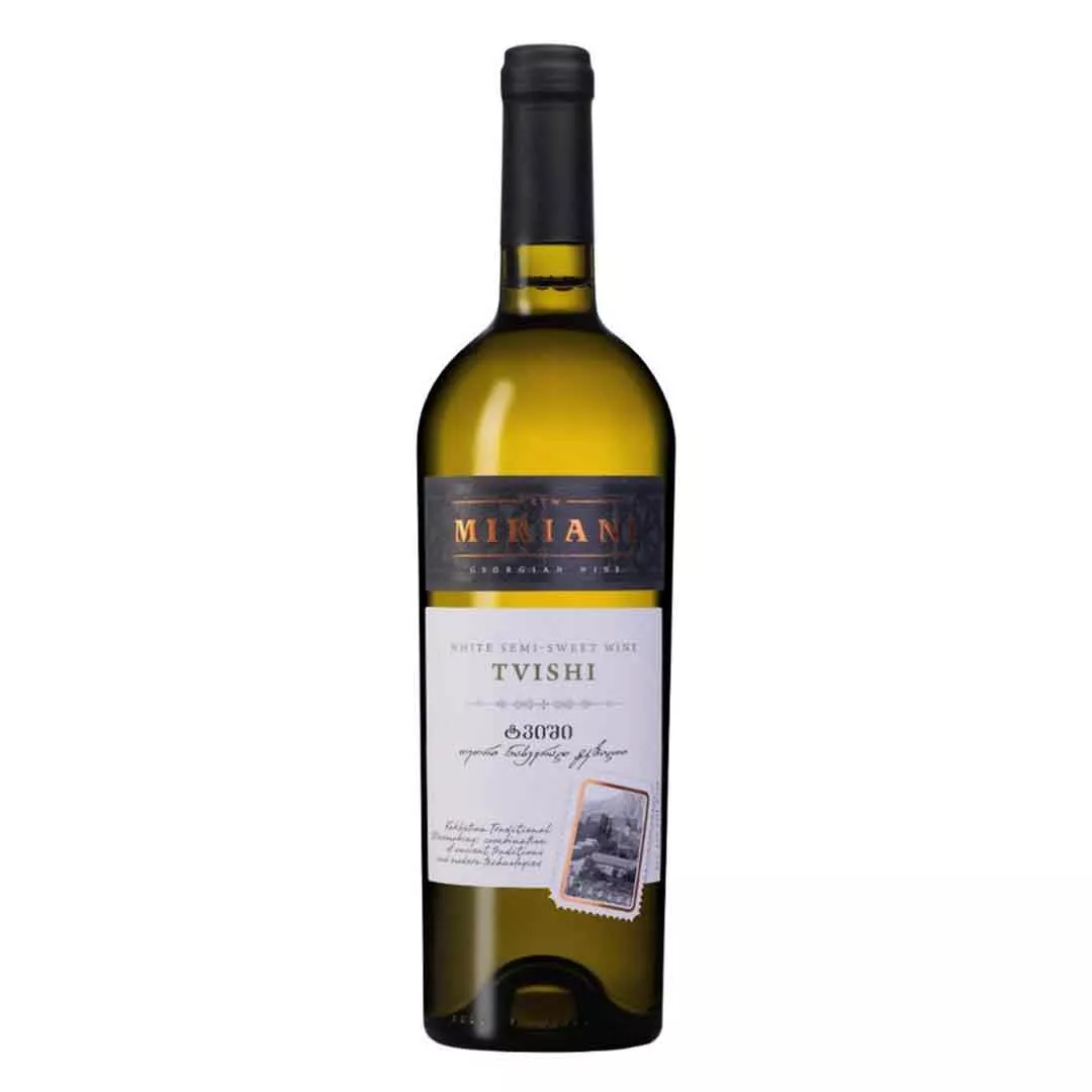 Вино Miriani Твіші біле напівсолодке 0,75л 11-12%