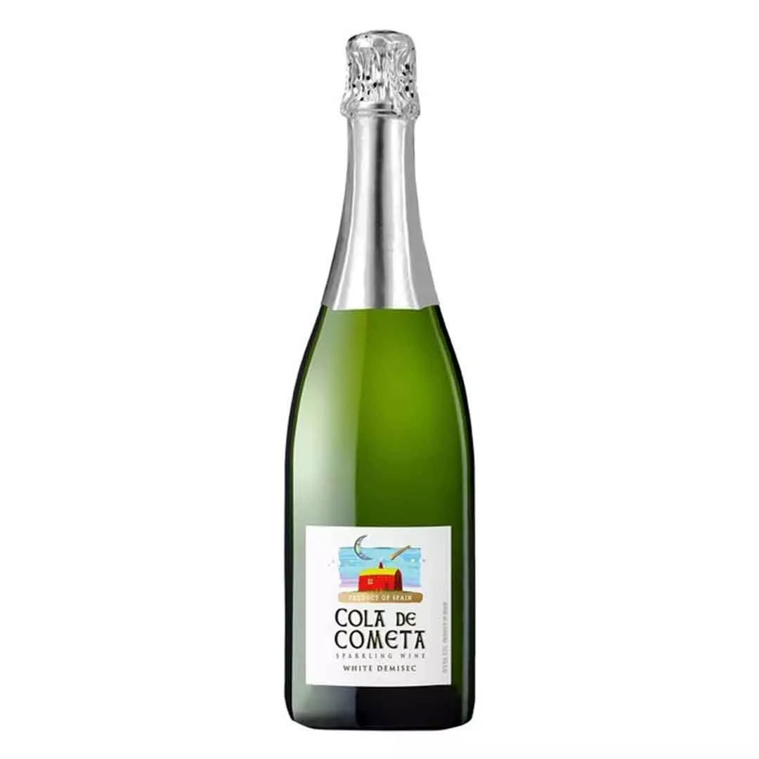 Вино игристое Cola De Cometa белое полусухое 0,75л 10%