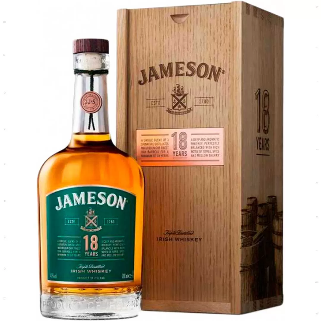 Виски Jameson Limited Reserve 18 лет выдержки 0,7 л 40% в подарочной упаковке