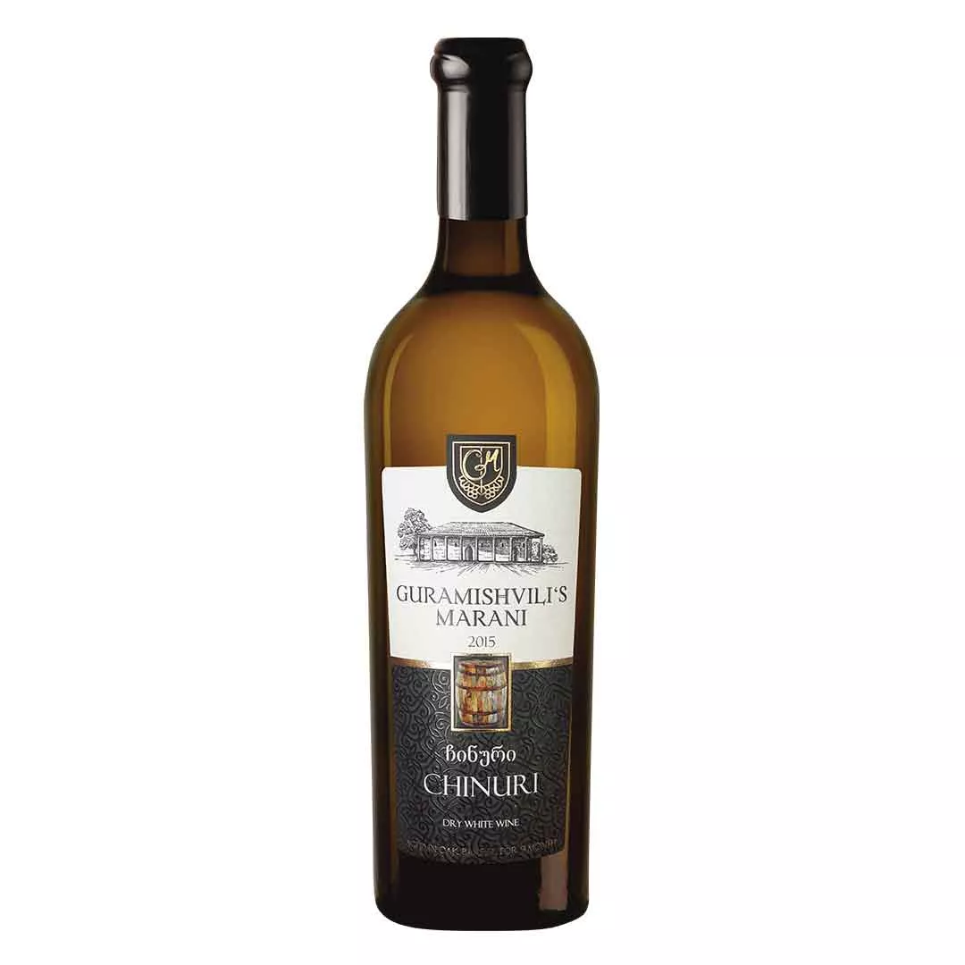 Вино Guramishvili's Marani Чинури белое сухое 0,75л 13%