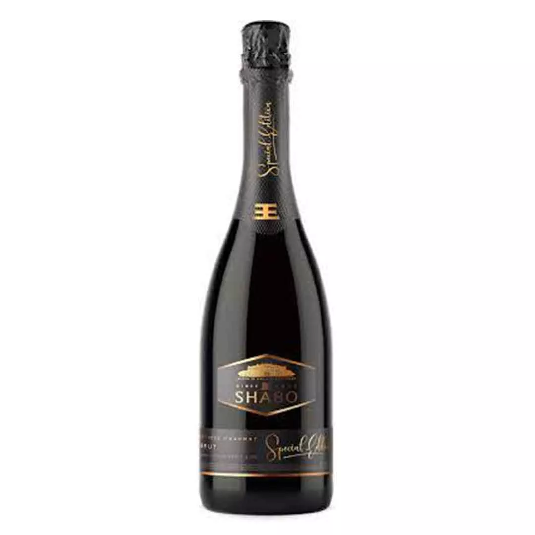 Вино игристое Shabo Gold брют белое 0,75л 10,5-13,5%