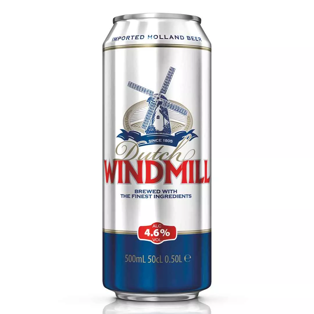Пиво Dutch Windmill светлое фильтрованное 4,6% 0,5л