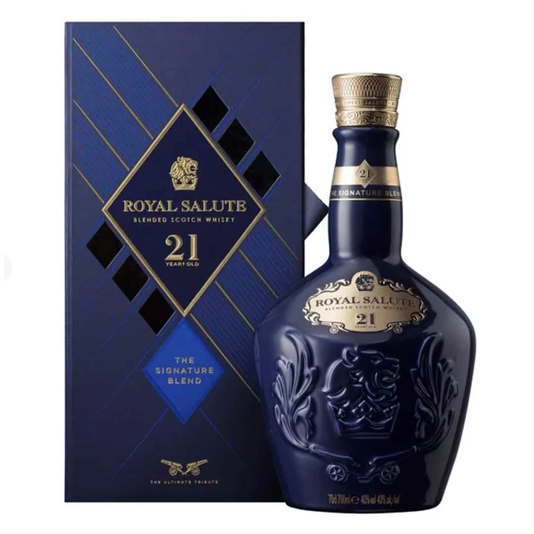 Виски Chivas Regal Royal Salute 21 год выдержки 0,7 л 40% в подарочной упаковке