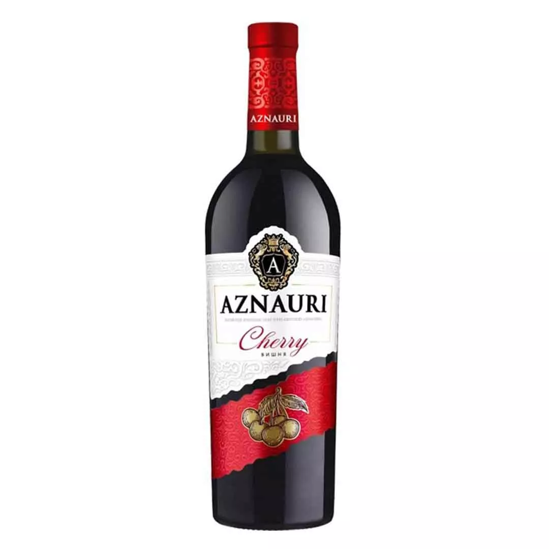 Вино Aznauri Вишня червоне солодке 0,75л 9-13%