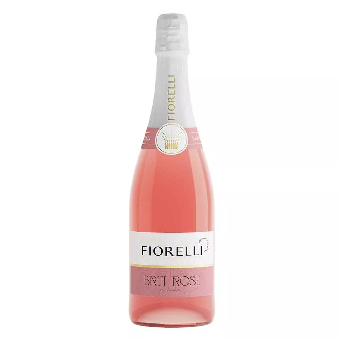 Вино ігристе Fiorelli Brut Rose рожеве брют 0,75л 11%