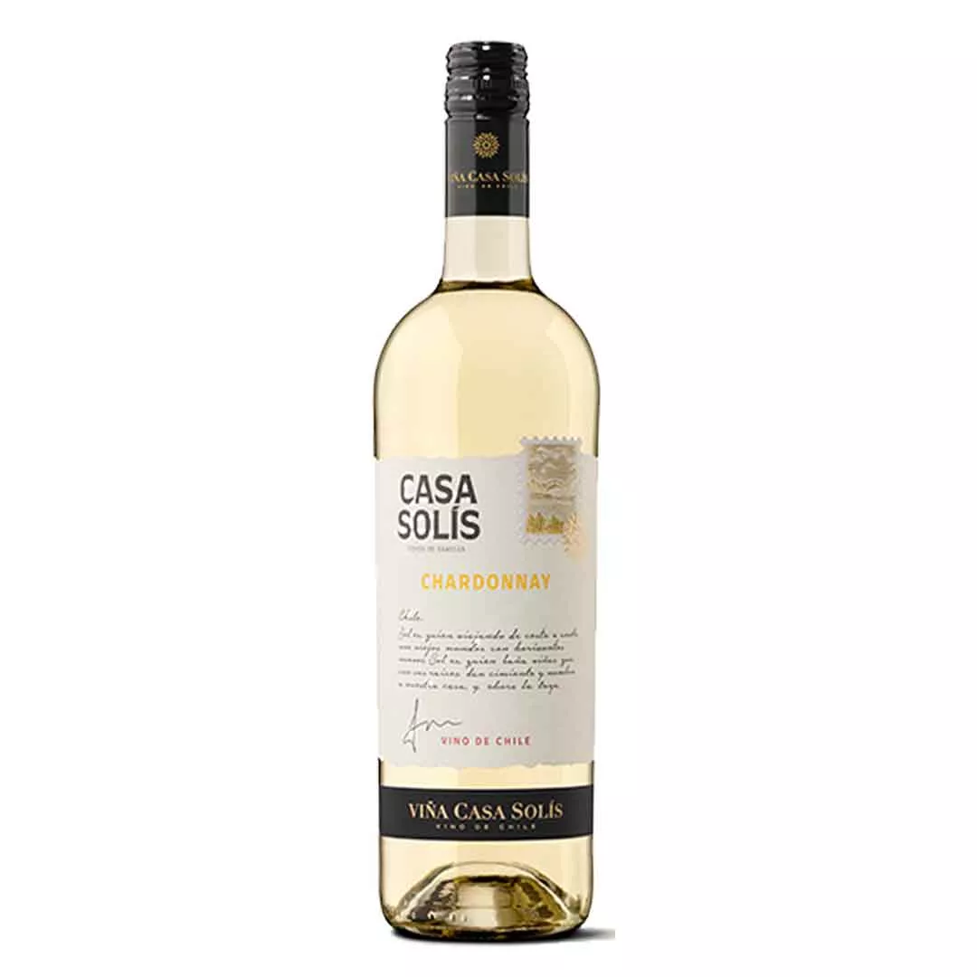 Вино Casa Solis Шардоне белое сухое 0,75л 8-12%