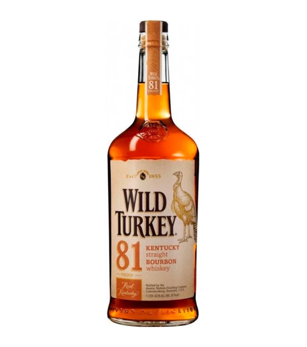 Бурбон Wild Turkey 81 до 8 років витримки 1 л 40,5%