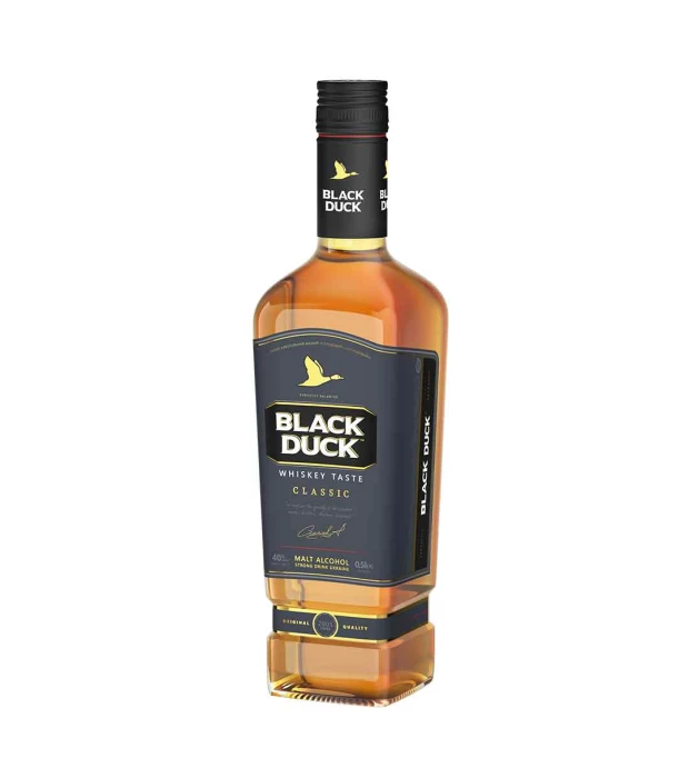 Напиток алкогольный крепкий солодовый Black Duck 0,5л 40%