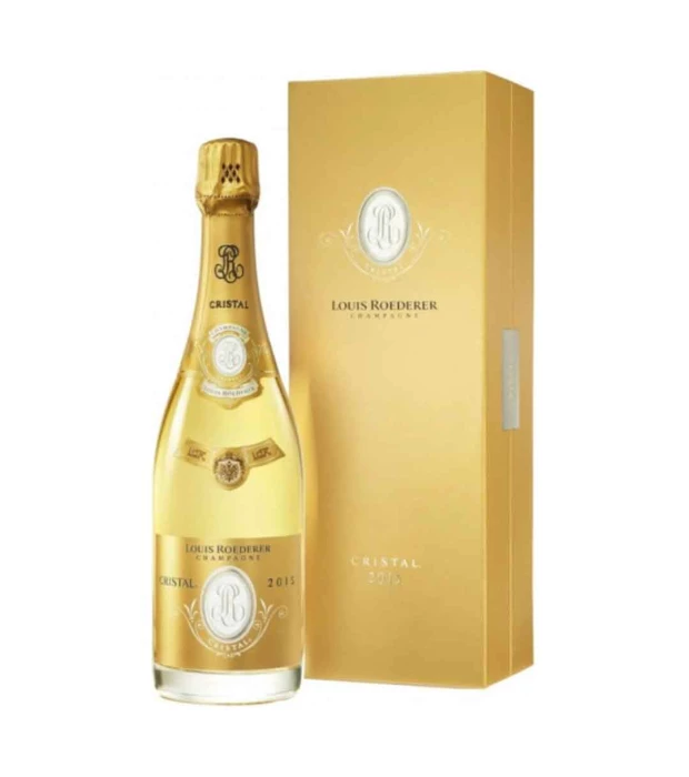 Шампанское Louis Roederer Cristal Vintage Gift Box 2015 белое брют 0,75л 10,6%-12,9%