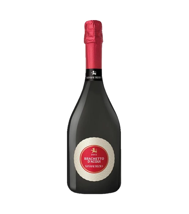 Вино ігристе Acquesi Brachetto D'Acqui DOCG Dolce Sunmaurizzio червоне солодке 0,75л 5,5%