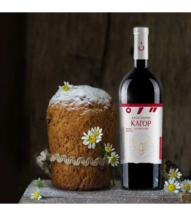 Вино Apostrophe Кагор Украинский красное десертное 0,75л 16% купить