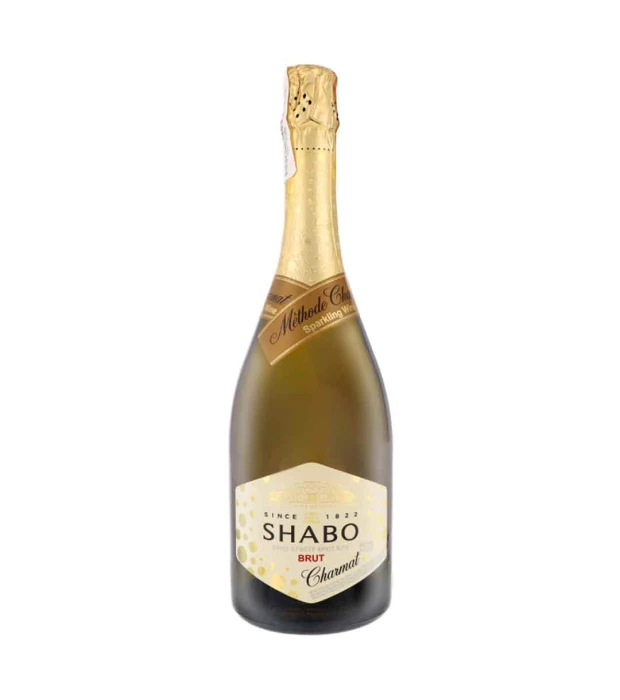 Вино ігристе Shabo біле брют 0,75л 10,5-13,5%