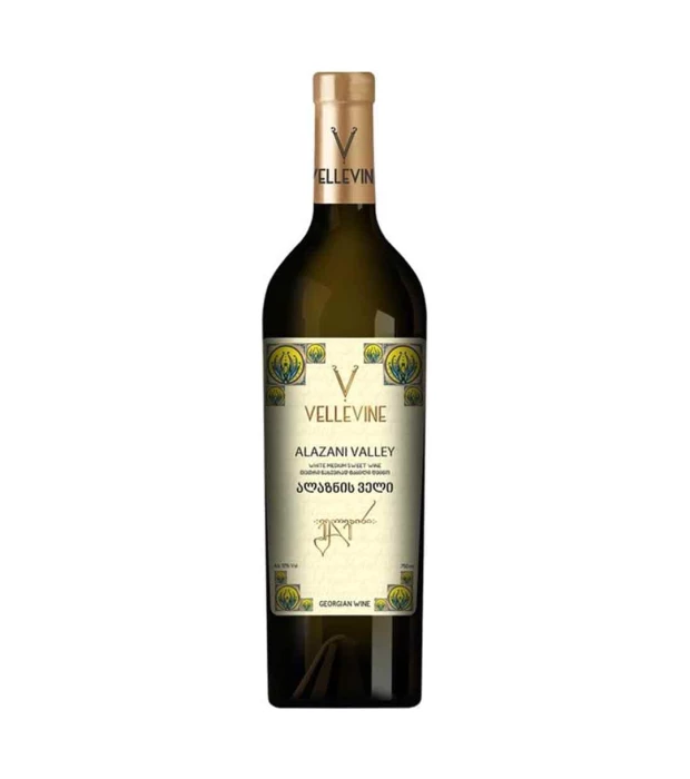 Вино Vellevine Алазанська долина біле напівсолодке 0,75 л 11-13%