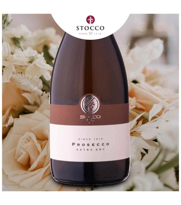 Вино ігристе Stocco Prosecco DOC Extra Dry біле екстрасухе 0,75л 11,5% купити