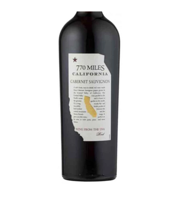 Вино 770 Miles Каберне Совіньйон червоне сухе 0,75л 12,5% купити